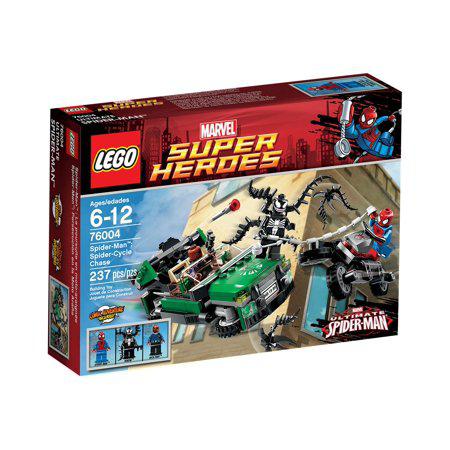 76004 LEGO Marvel Super Heroes Spider-Man: Spider-Cycle Chase