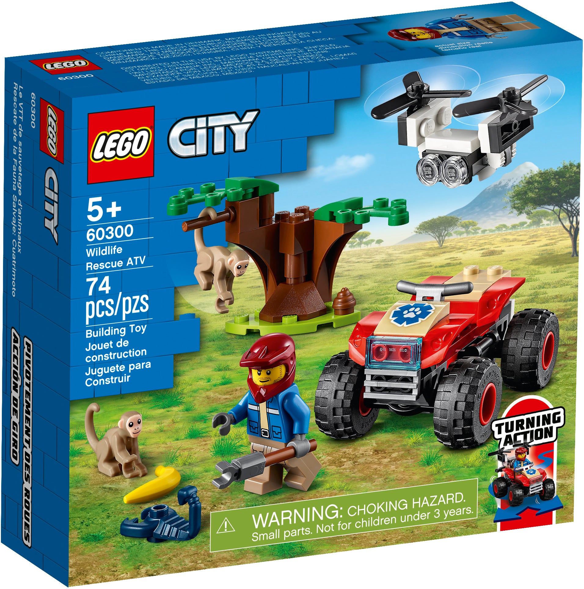 60300 LEGO City Wildfire Rescue ATV