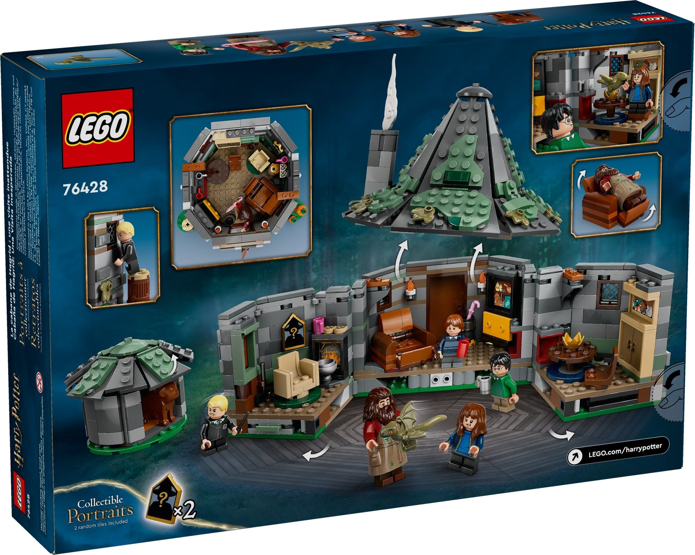 76428 Harry Potter Hagrid's Hut: An Unexpected Visit