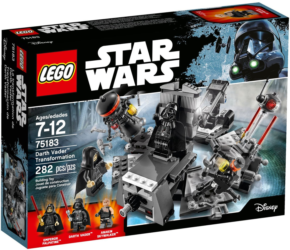 75183 Lego STAR WARS Darth Vader's Transformation