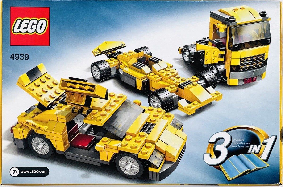 D10-4939 Damaged Creator 3-in-1 Cool Cars (Retired 2008)