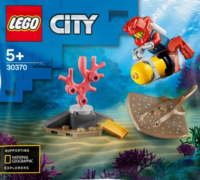 30370 Lego City Ocean Diver