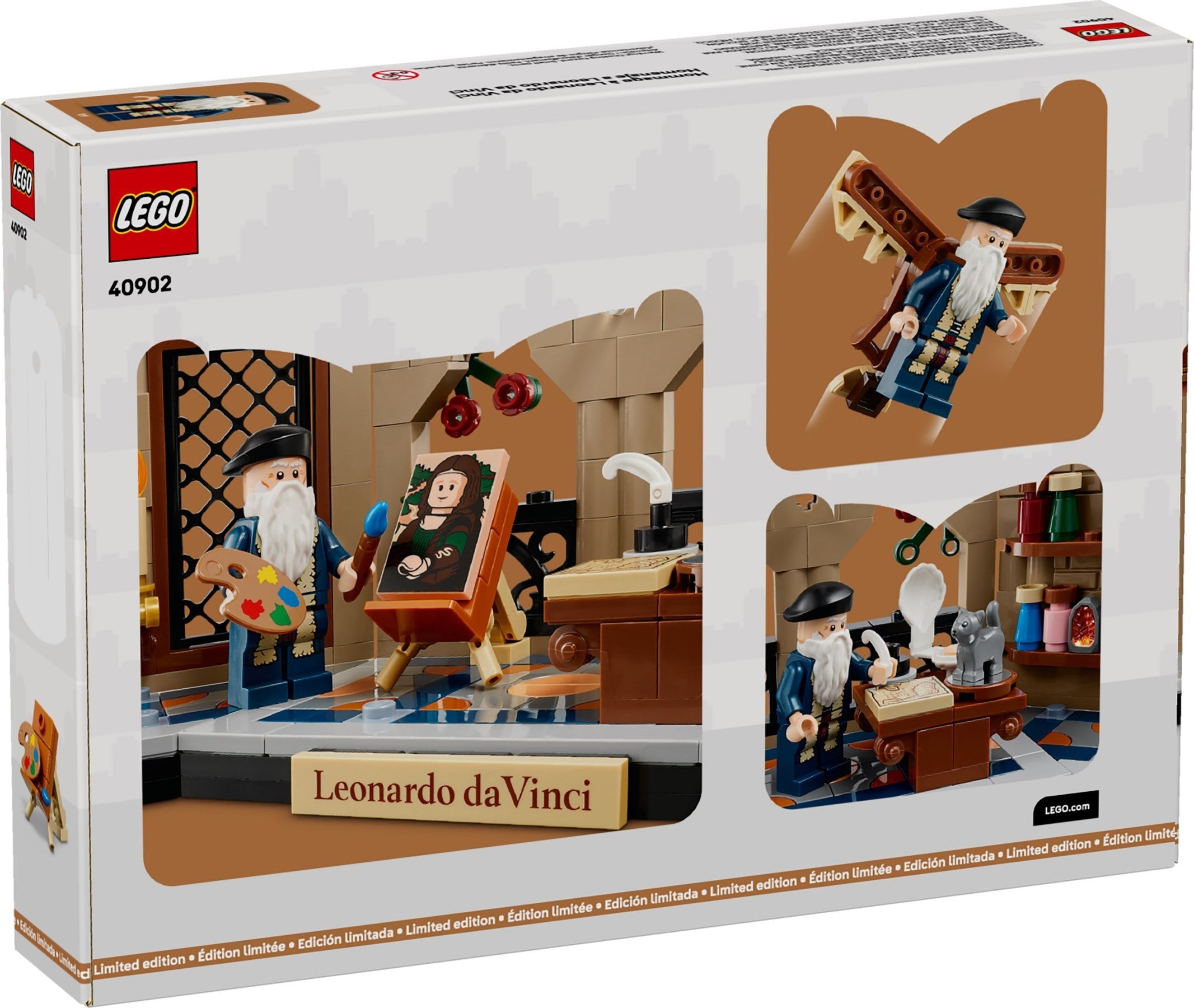 40902 Tribute to Leonardo da Vinci GWP
