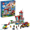 60320 LEGO City Fire Station Building Toy Set for Kids, Boys
