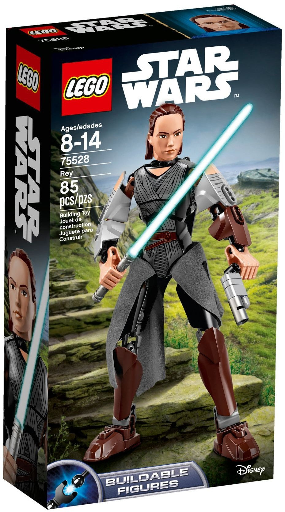 75528 Star Wars Rey Buildable Figure