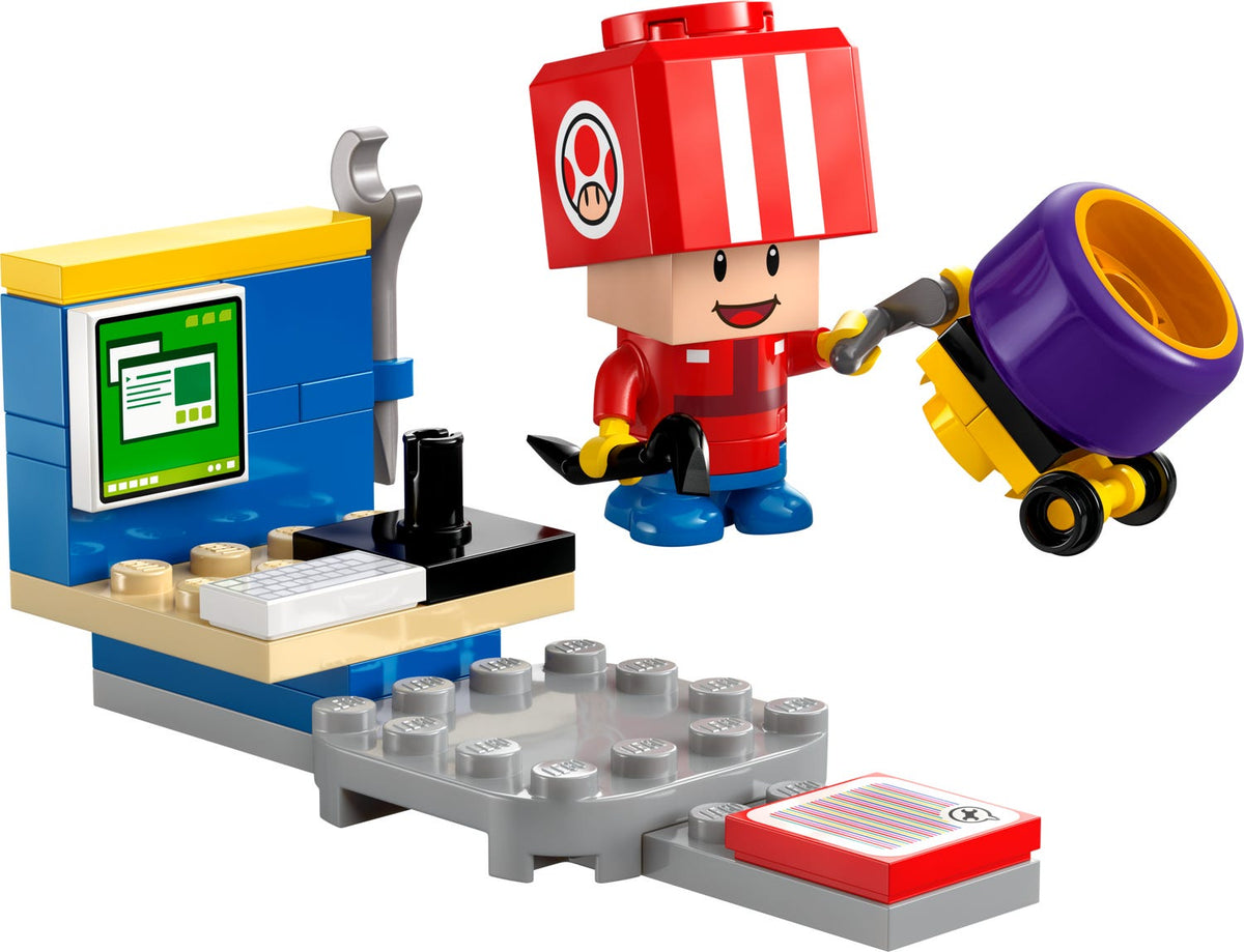 30702 LEGO Super Mario Mario Kart Toad (Pit Crew) Polybag