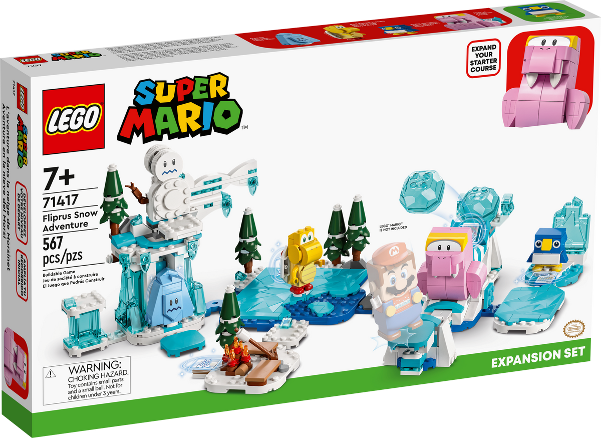 D10-71417 Damaged Fliprus Snow Adventure Expansion Set