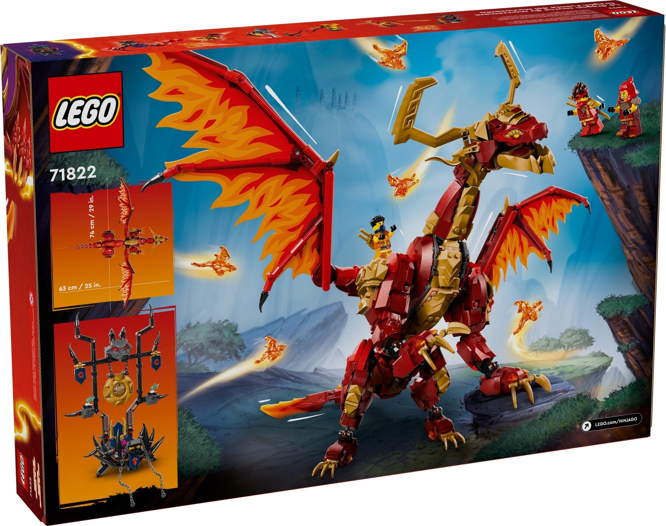 71822 Ninjago Source Dragon of Motion