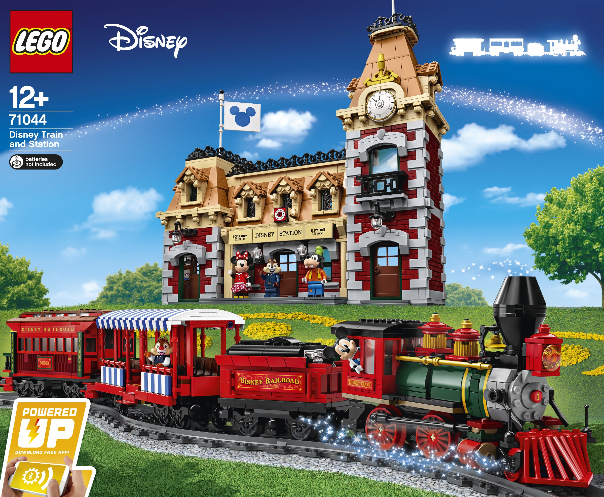 U-71044 Disney Train and Station (Used)