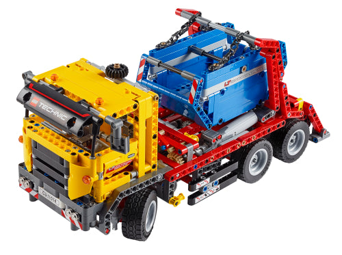 D10-42024 DAMAGED Container Truck