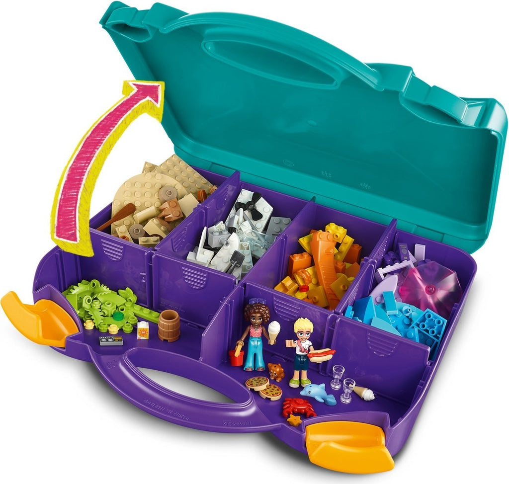 42672 Friends Creative Beach and Travel Suitcase