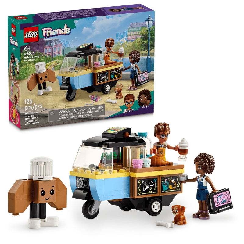 D10-42606 Damaged Mobile Bakery Food Cart