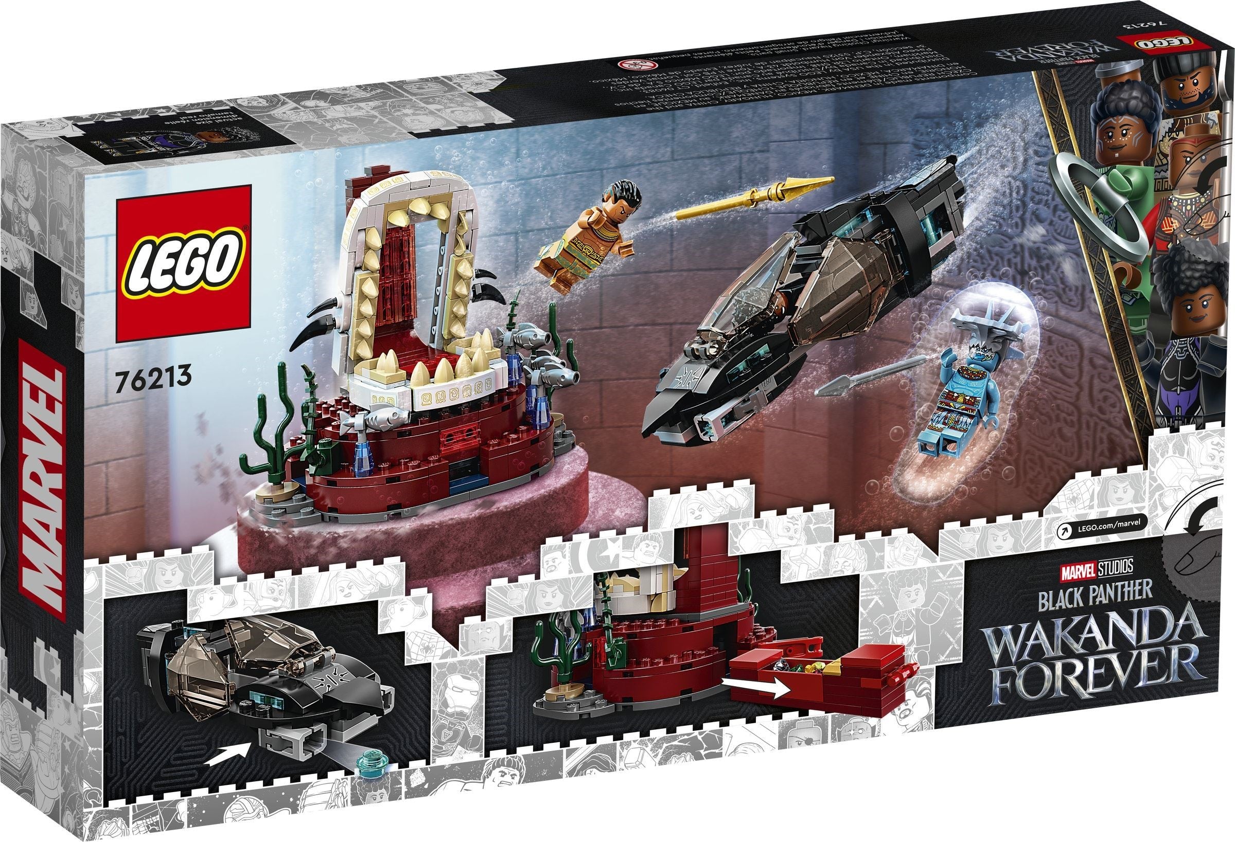 76213 Marvel King Namor's Throne Room