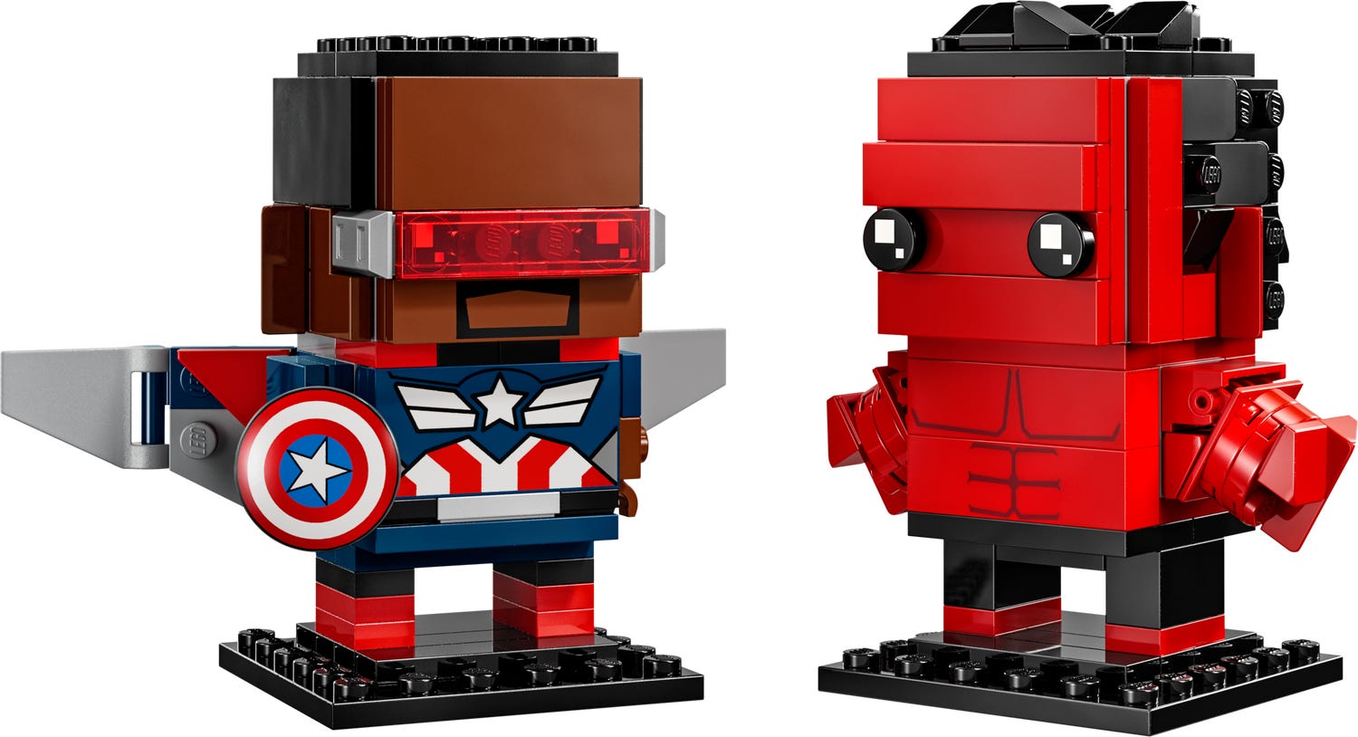 40668 Captain America & Red Hulk