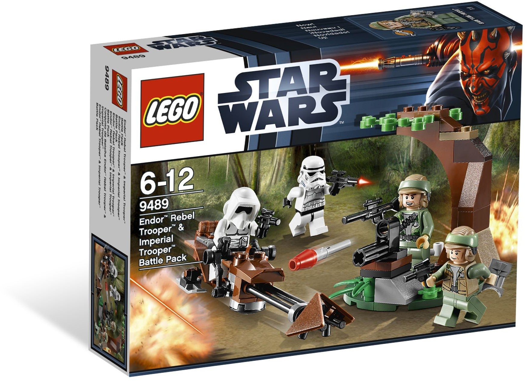 9489 Endor Rebel Trooper & Imperial Trooper Battle Pack