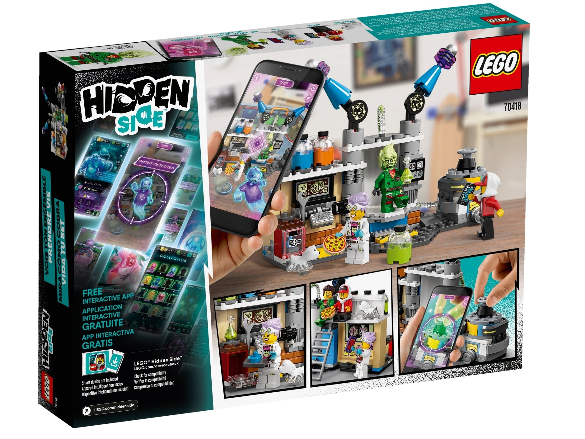 70418 LEGO Hidden Side J.B. S Ghost Lab