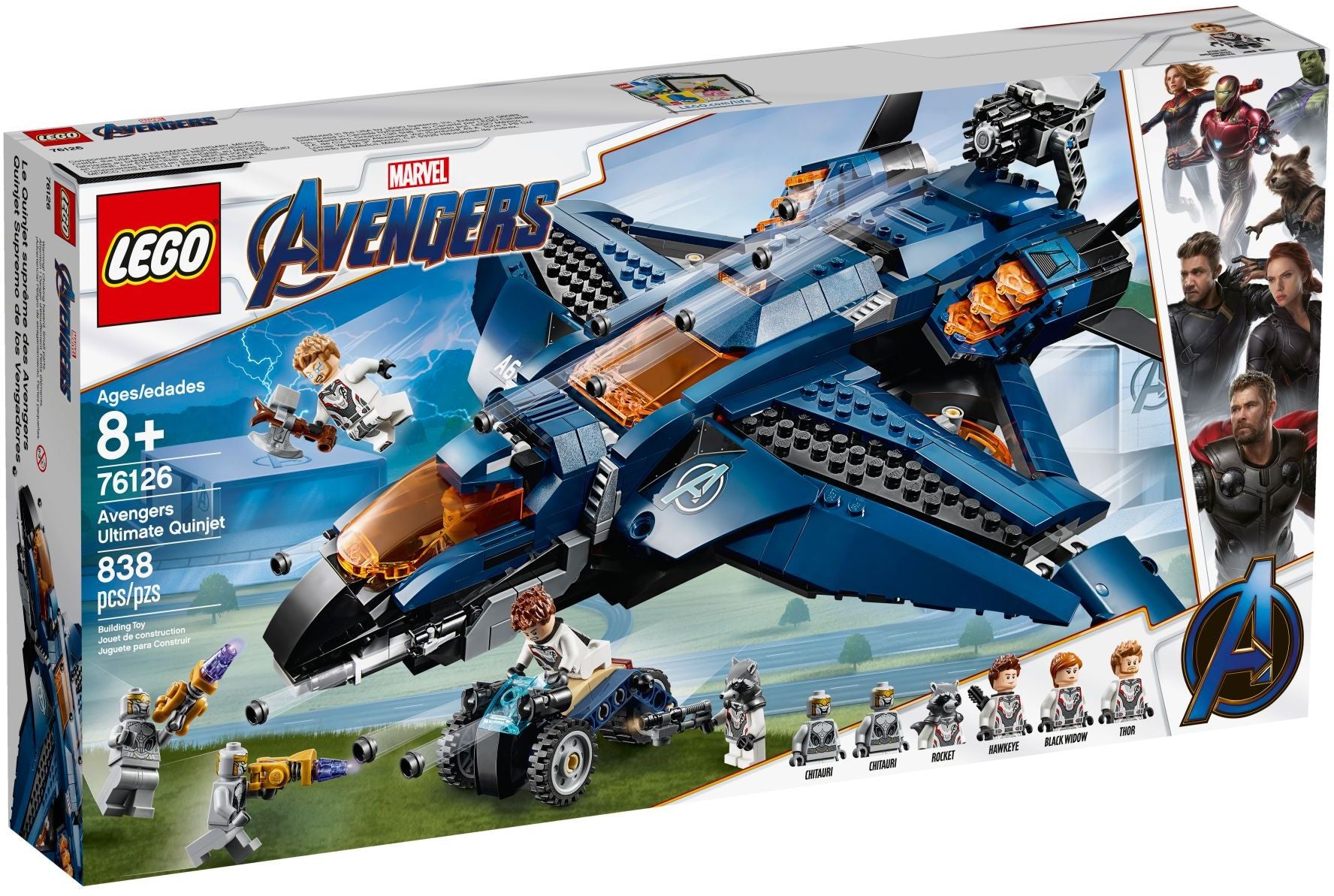 76126 Lego Avengers Ultimate Quinjet