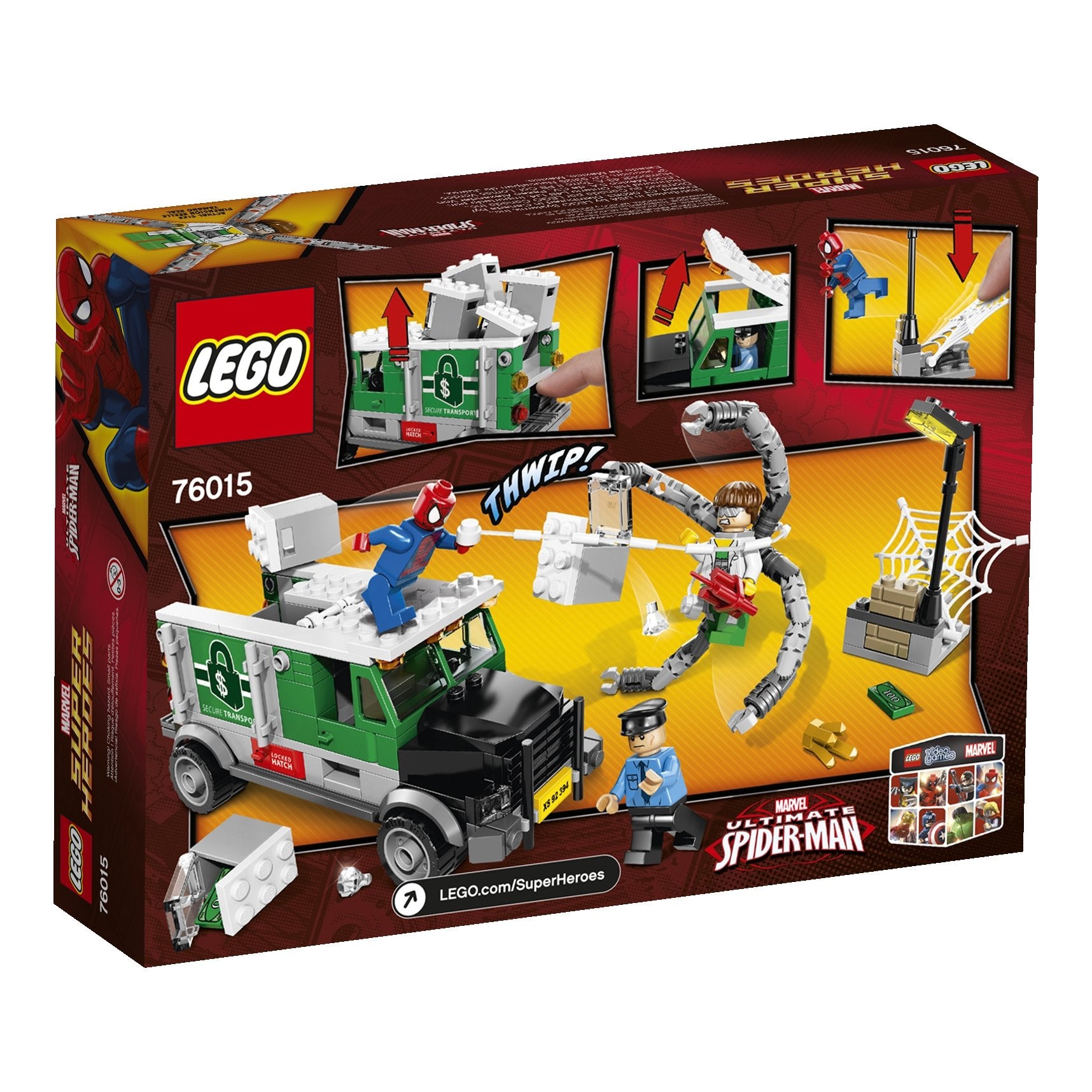 76015 LEGO Superheroes Doc Ock Truck Heist