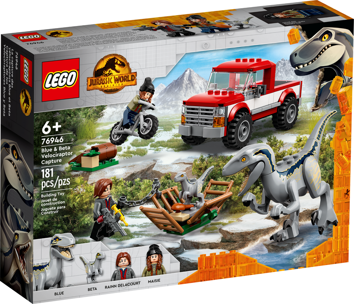 76946 Blue and Beta Velociraptor Capture