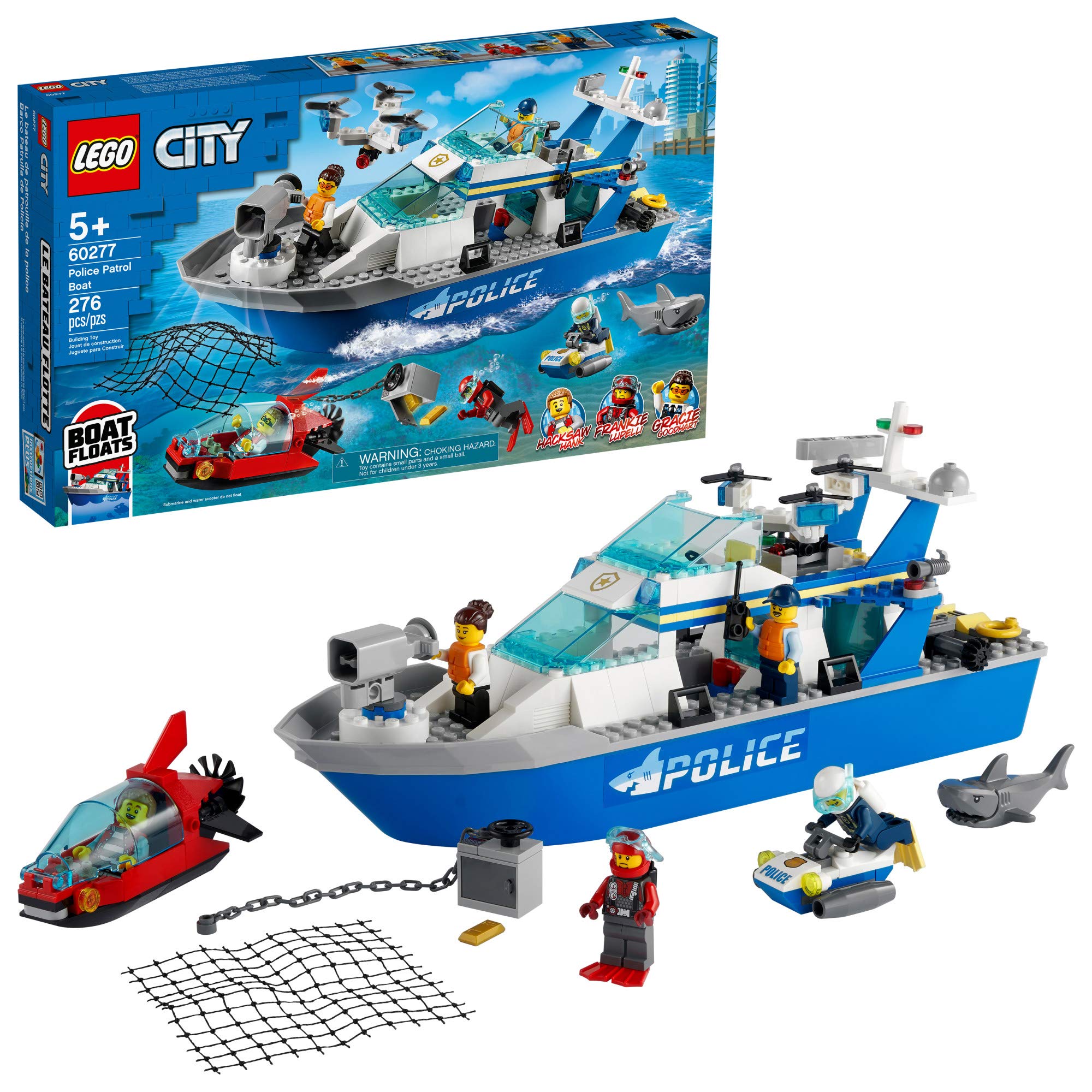 60277 LEGO City Police Patrol Boat