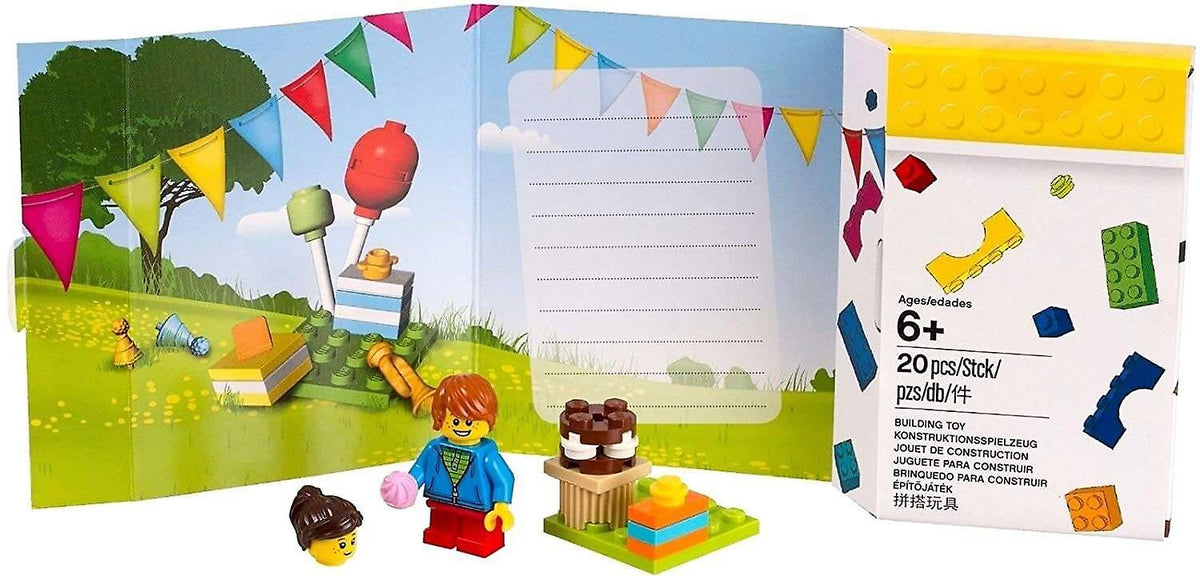 5004931 LEGO Minifigure Birthday Card Set