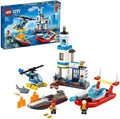 D20-60308 DAMAGED LEGO City  Seaside Police and Fire Mission 297 Piece Building Kit