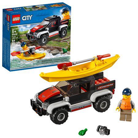 60240 LEGO City Great Vehicles Kayak Adventure Building Kit (84 Pieces) (Discontinued by Manufacturer)
