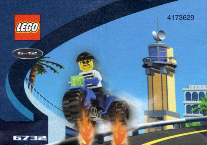 6732 Lego island extreme stunts bricksters trike