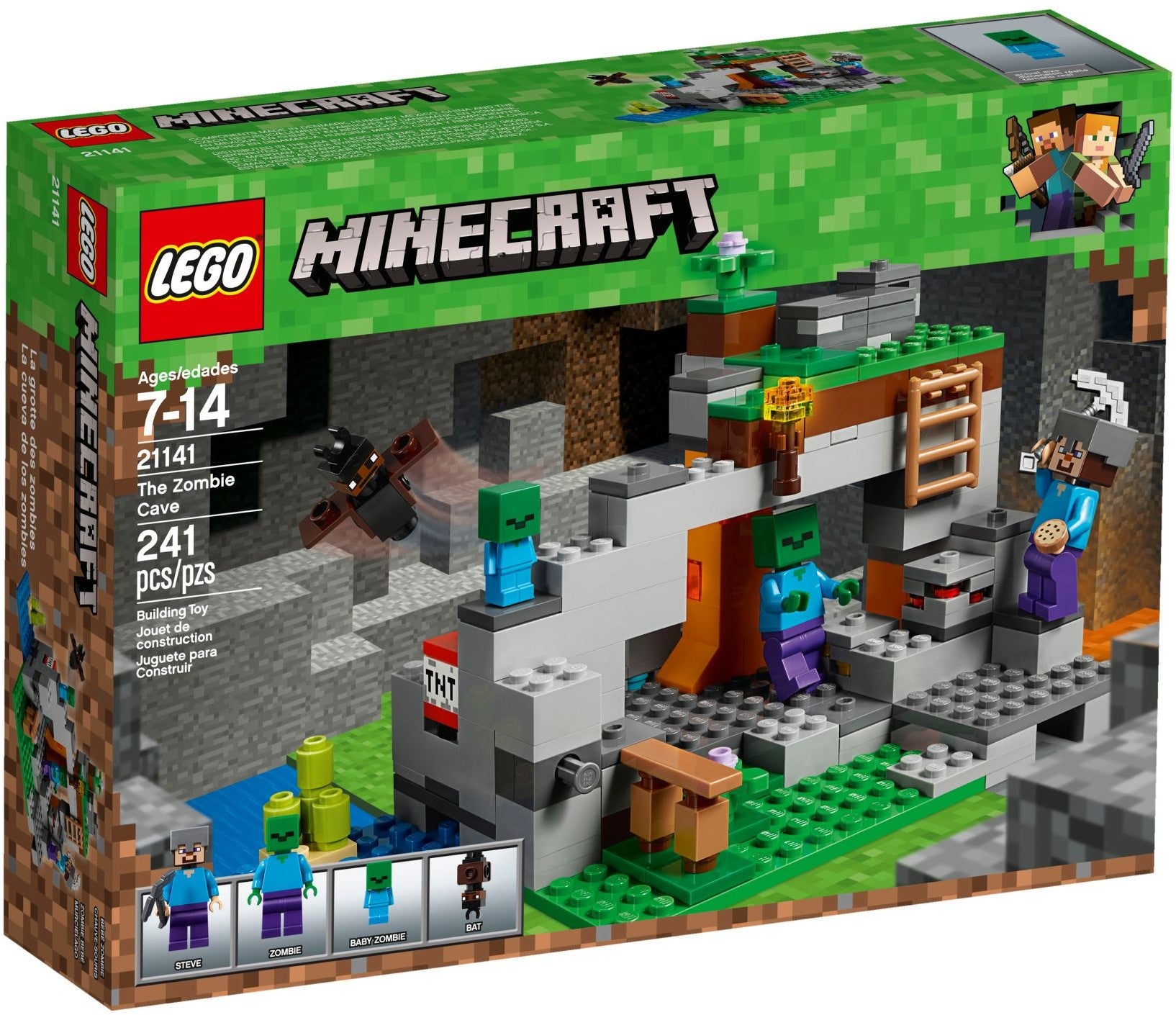 21141 Lego MINECRAFT The Zombie Cave