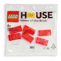 624210 Lego House 6 Red Bricks Polybag