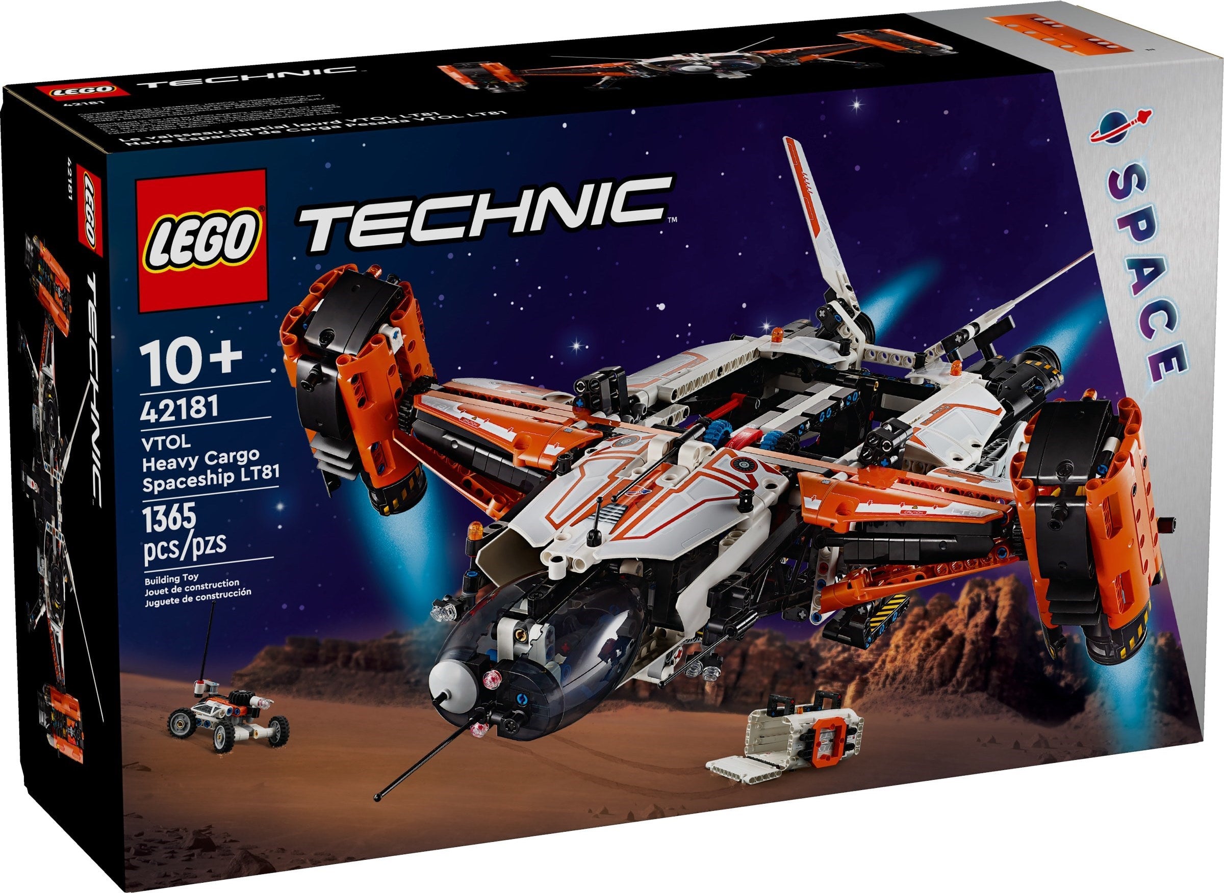 42181 LEGO Technic VTOL Heavy Cargo Spaceship LT81