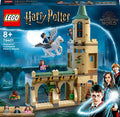 U-76401 Used LEGO Harry Potter Hogwarts Courtyard: Sirius's Rescue Castle Tower Toy, with Buckbeak Hippogriff Figure and Prison Cell