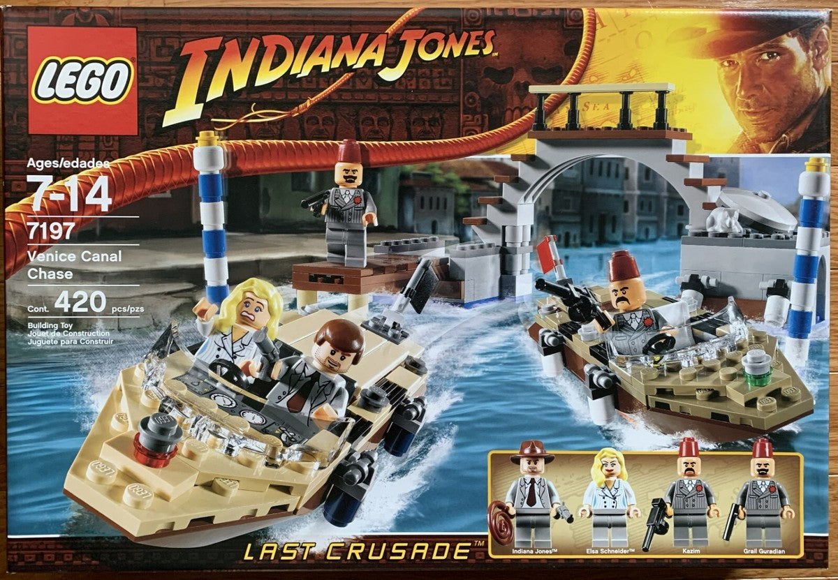 7197 Indiana Jones Venice Canal Chase