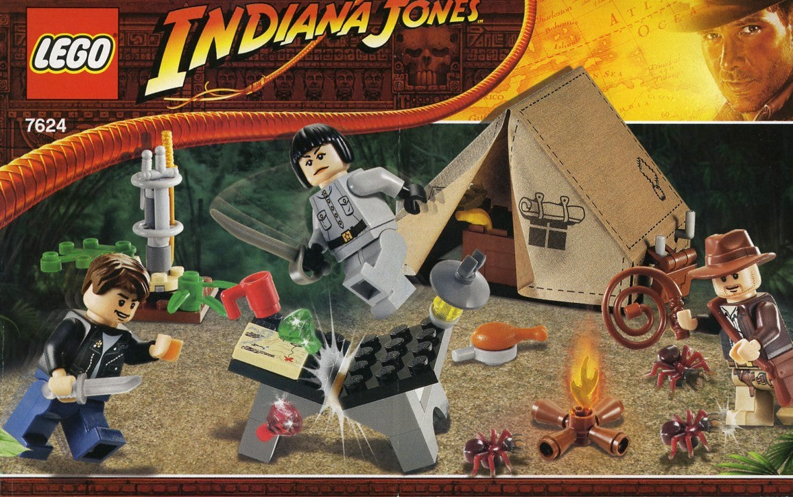 7624 Indiana Jones Jungle Duel