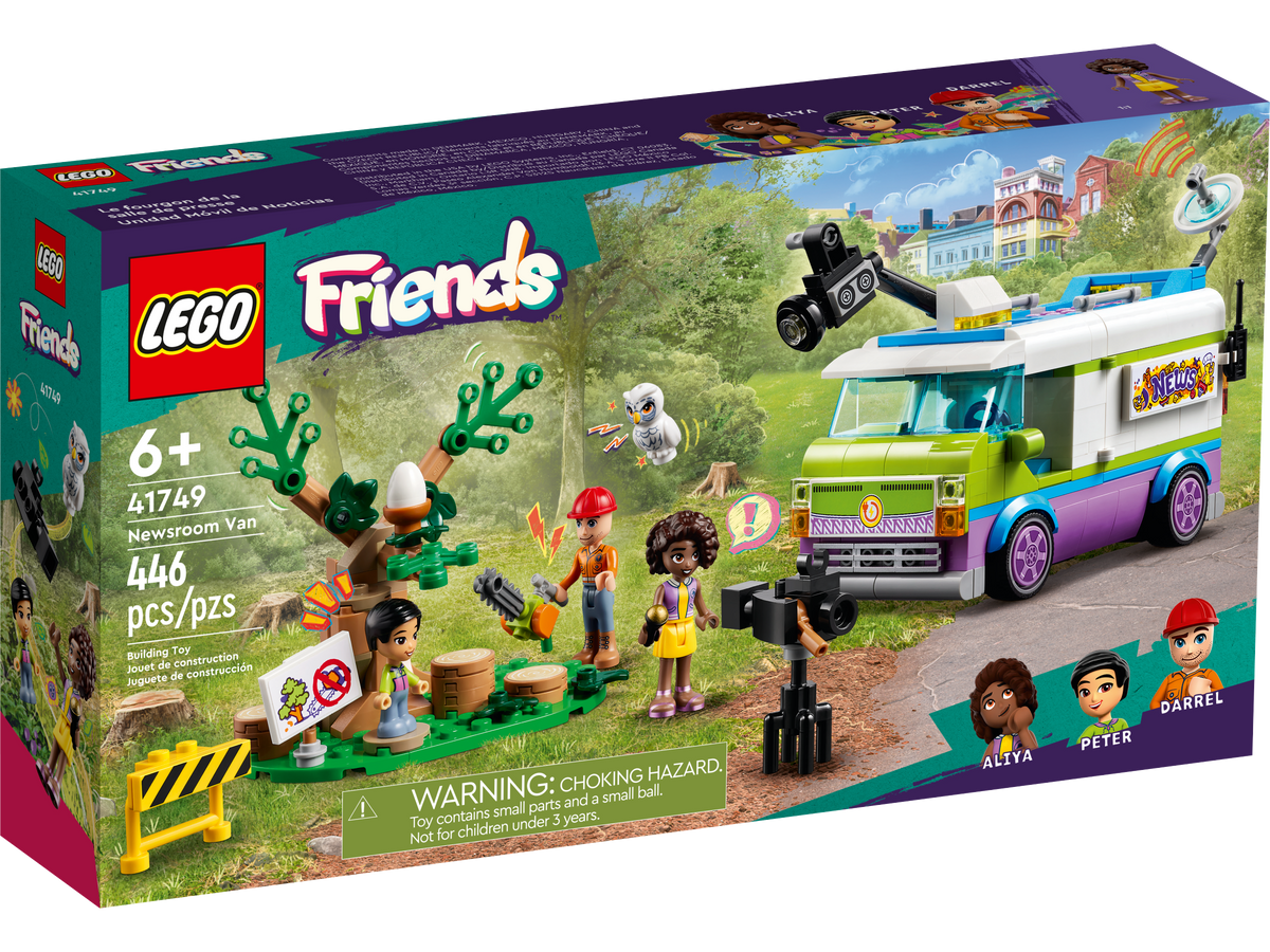 41749 Lego Friends Newsroom Van