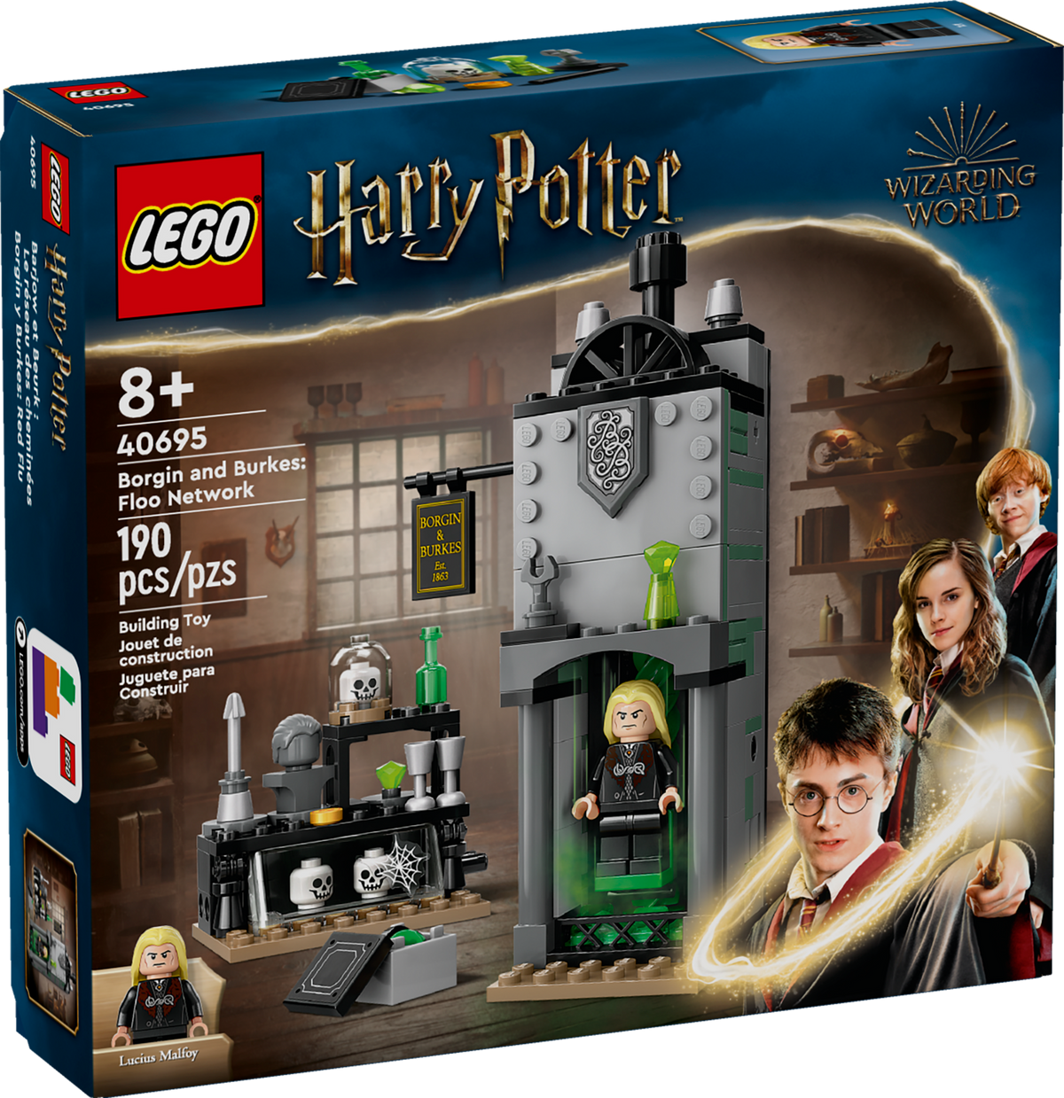 40695 Harry Potter Borgin and Burkes: Floo Network