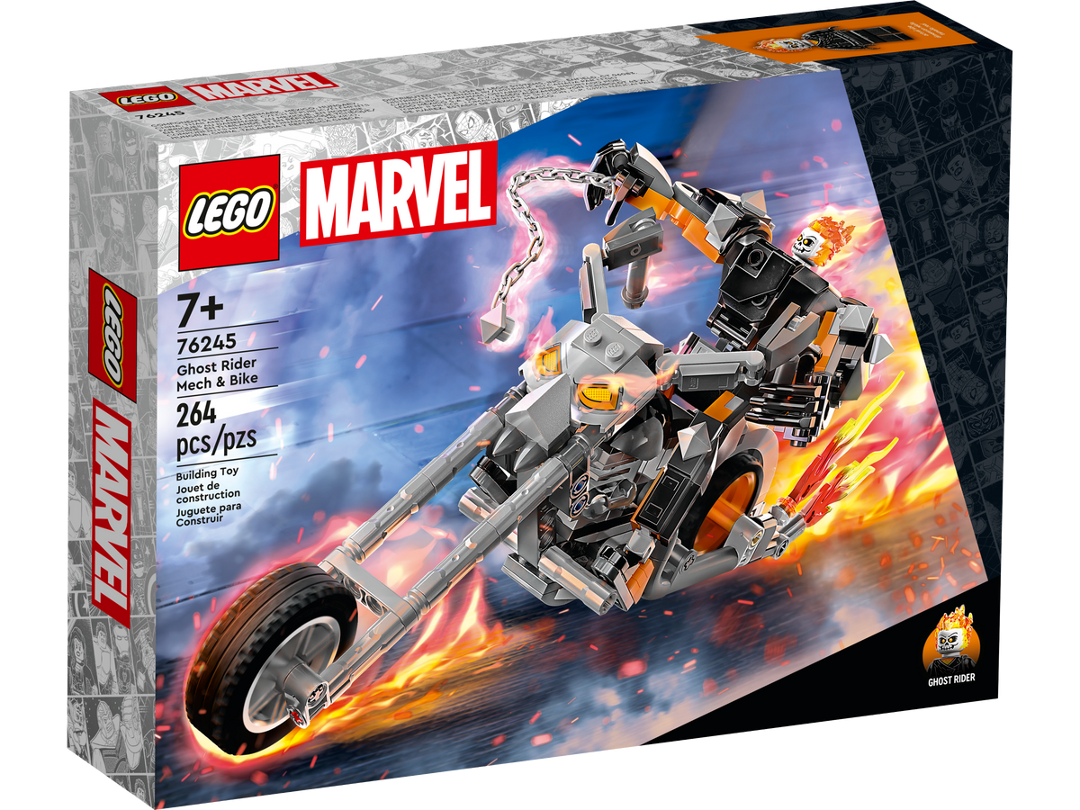 76245 Marvel Ghost Rider Mech & Bike