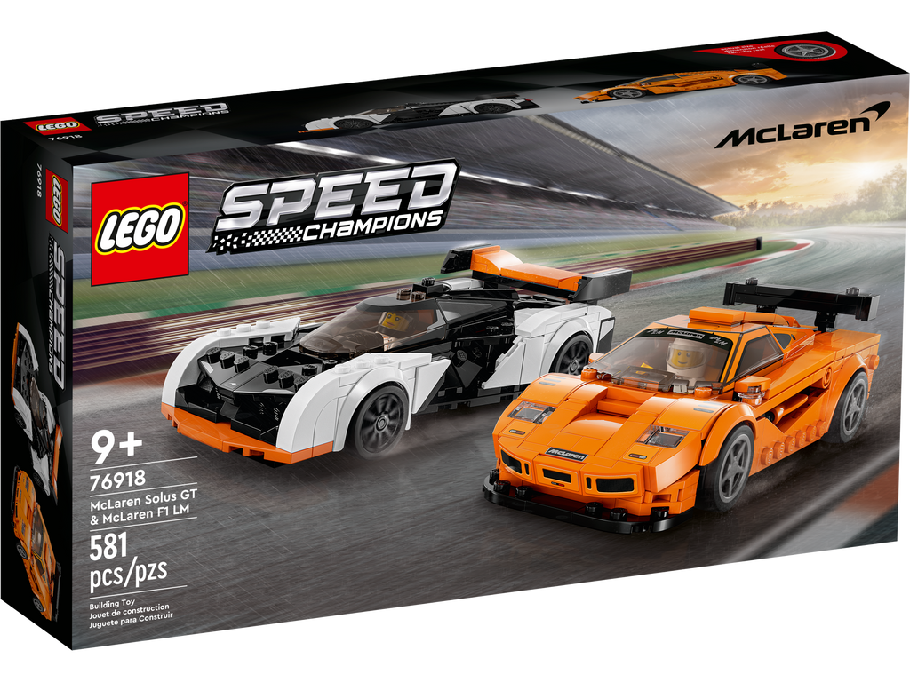 76918 LEGO McLaren Solus GT & McLaren F1 LM