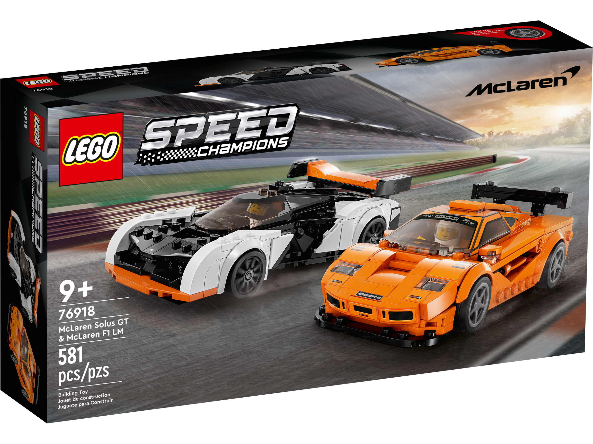 76918 LEGO McLaren Solus GT & McLaren F1 LM