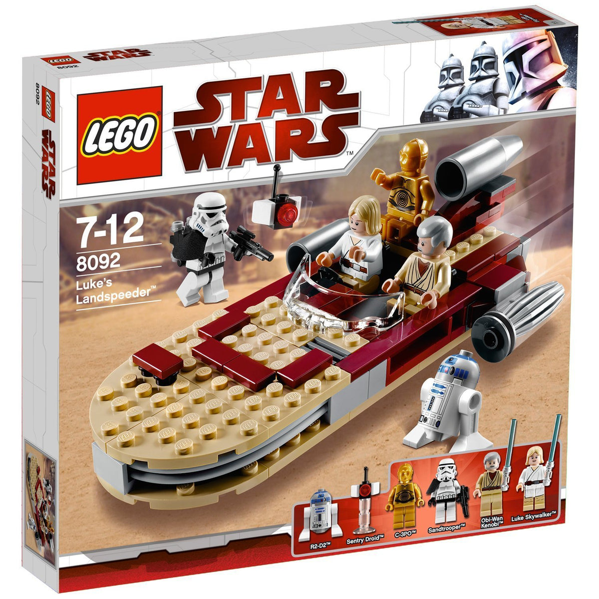 8092 Star Wars Luke's Landspeeder