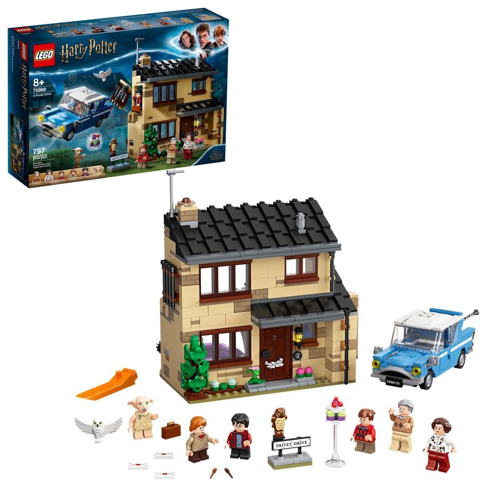 D20-75968 Damaged Harry Potter 4 Privet Drive