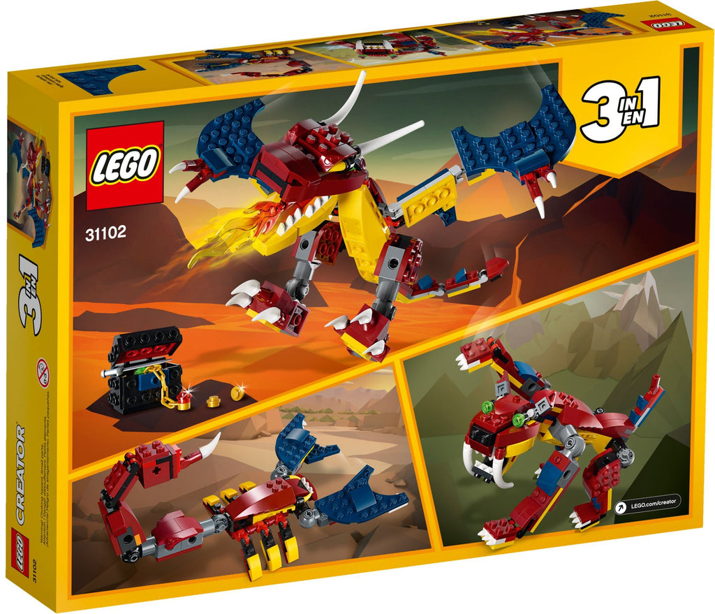31102 Creator 3-in-1 Fire Dragon