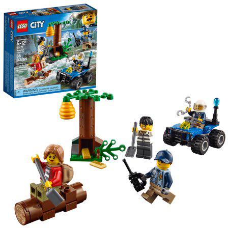U-60171 Used LEGO City Mountain Fugitives Building Set (88 Pieces)