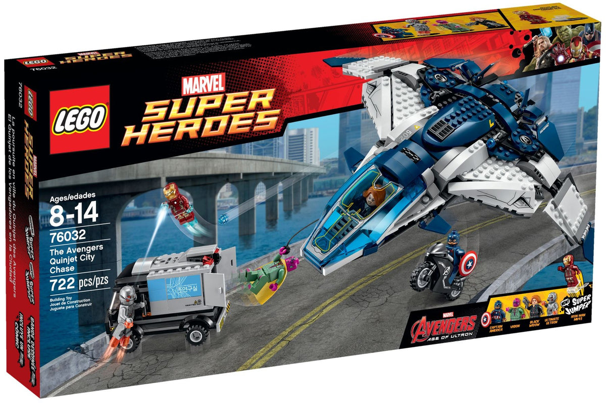 76032 Lego The Avengers Quinjet City Chase