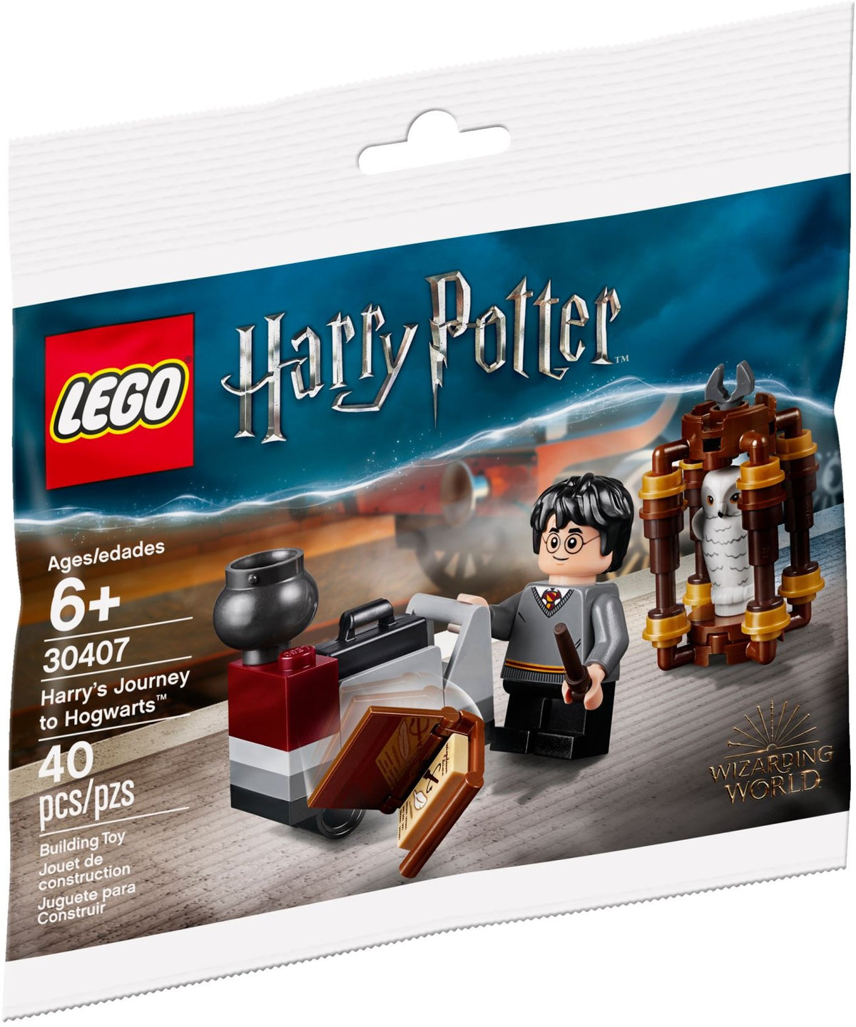 30407 Harry Potter Harry's Journey to Hogwarts Polybag