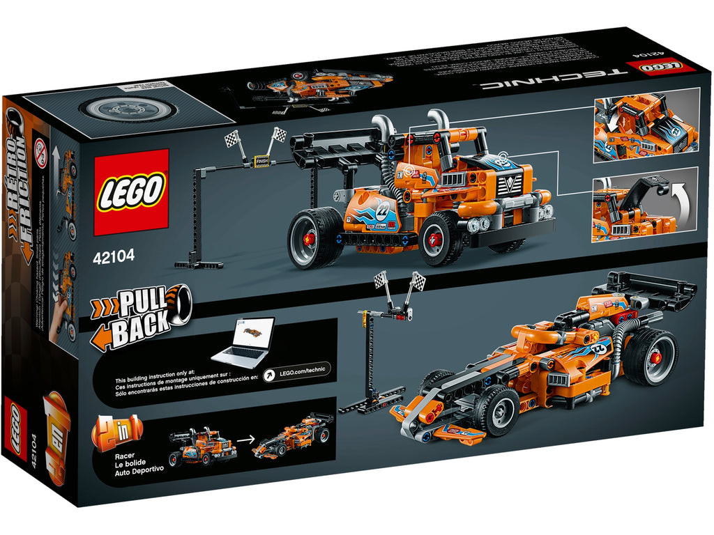 D15-42104 DAMAGED Race Truck