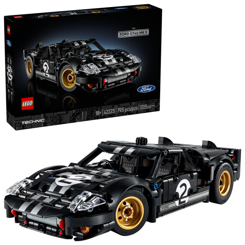 42223 Technic 1966 Ford GT40 MKII Race Car