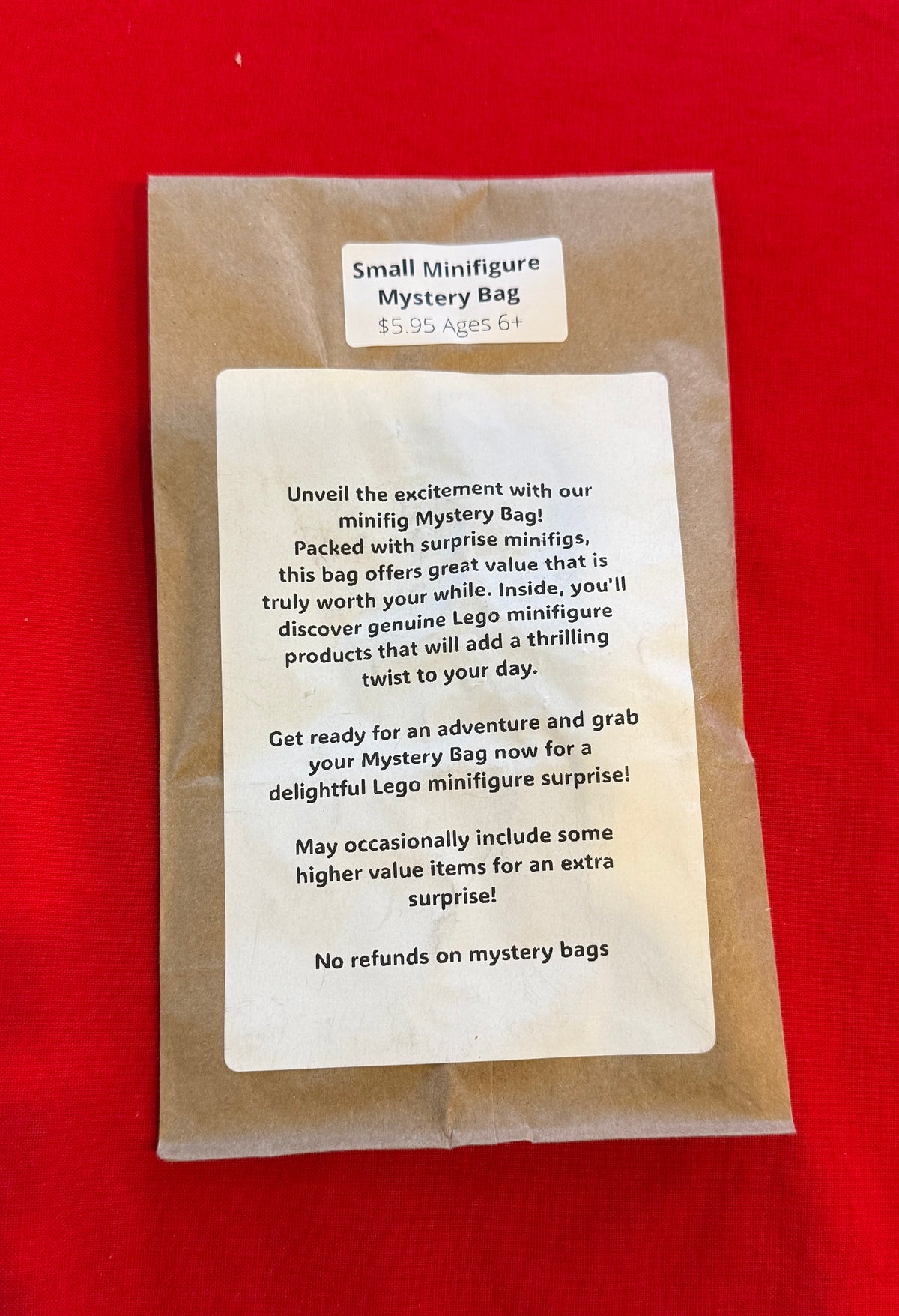 MYSB-MFS Minifig Mystery Bag -- Small