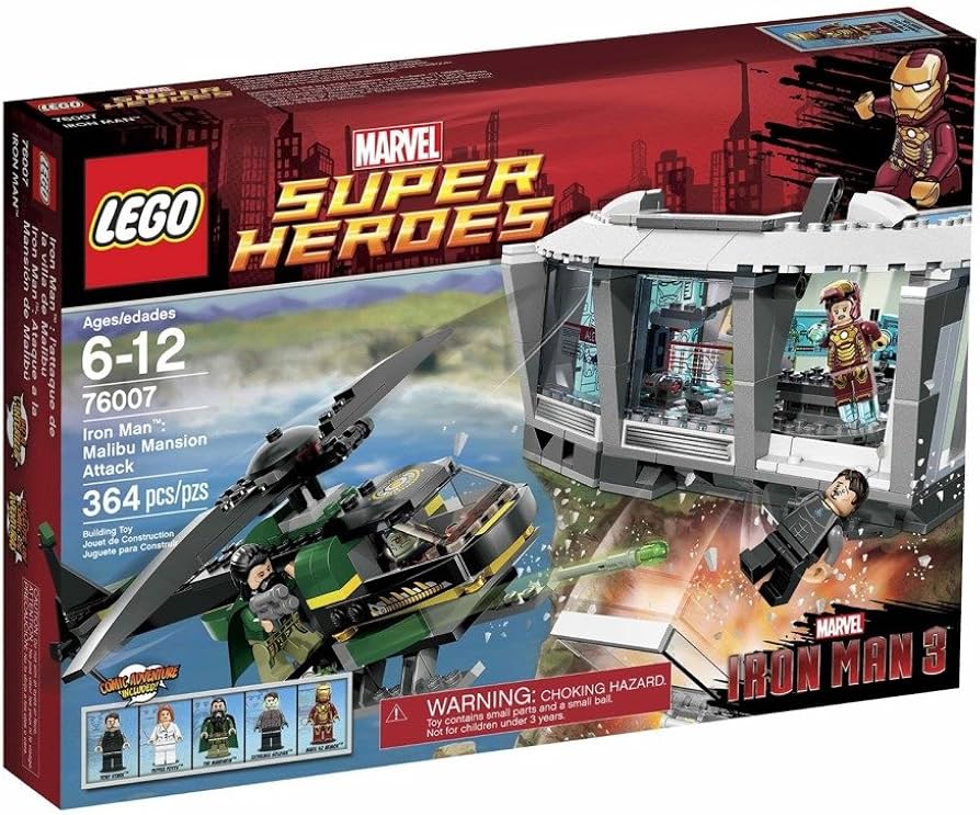 U-76007 USED LEGO Marvel Super Heroes® Malibu Mansion Attack