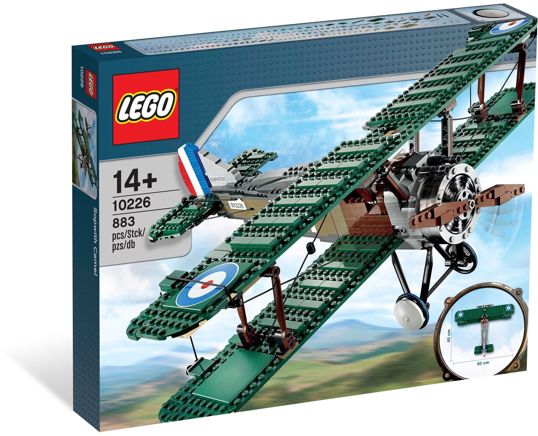 U-10226 Lego ADVANCED MODELS Sopwith Camel